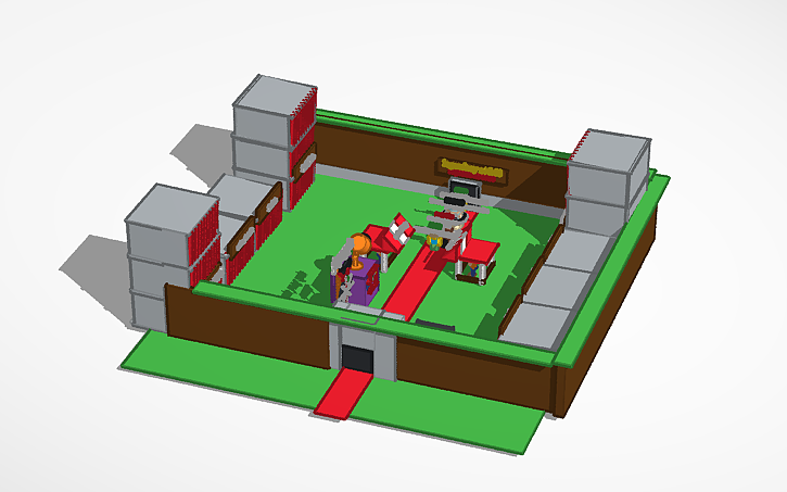 3D design steal a brainrot - Tinkercad
