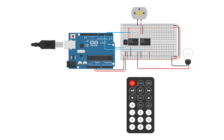 Autocad Switch Arduino Circuit design Smart Switch - Tinkercad