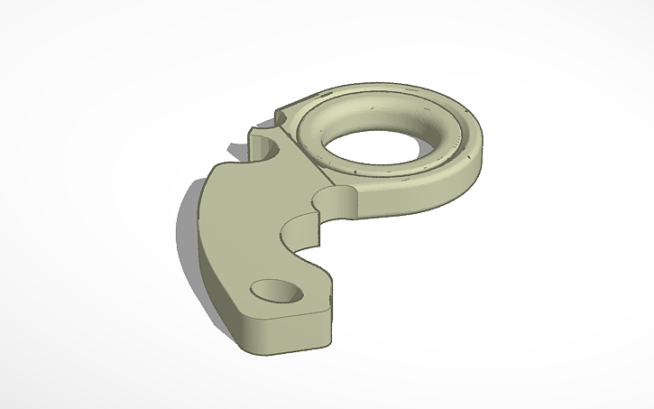 3D design keyrambit ys - Tinkercad