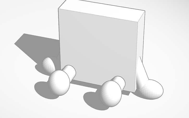 Object. Figure 3D design Object figure base - Tinkercad