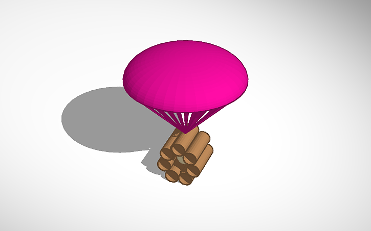 3D design Egg Drop Design Challenge - Tinkercad