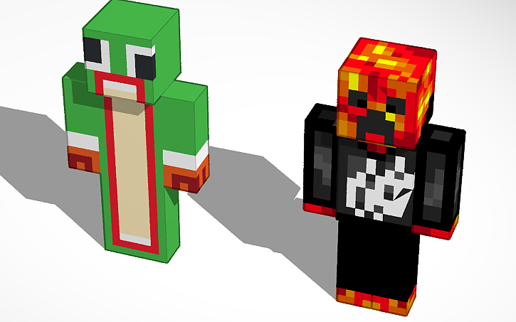 3D design Copy of Unspeakable and Preston - Tinkercad