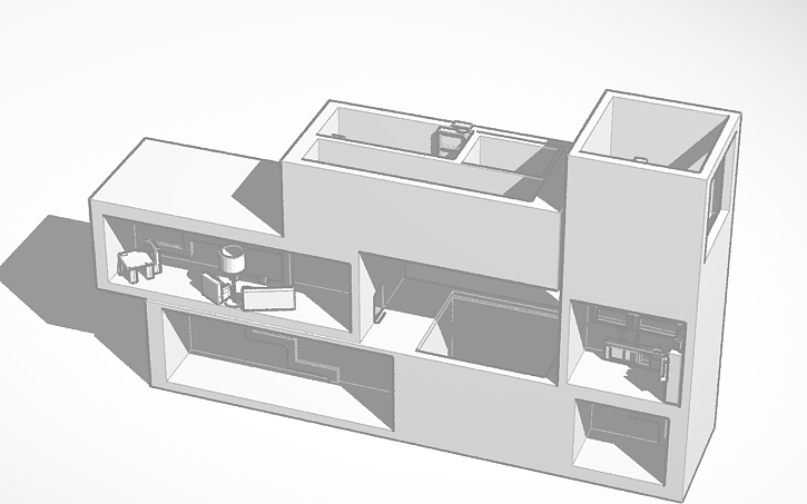 3D design Modern Home - Tinkercad