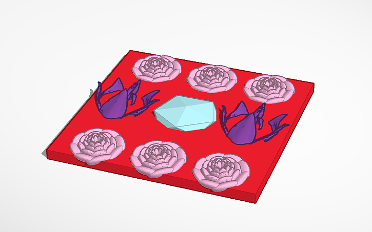 Tinkercad How To Create Design Pattern Tutorial 3D design PATTERN - Tinkercad