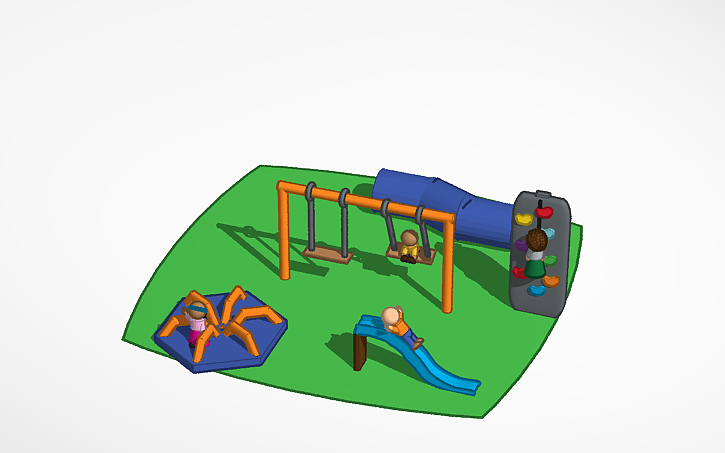 3D design Moving Playground - Tinkercad