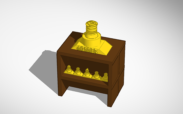 Openscad Trophy 3D design Trophies - Tinkercad