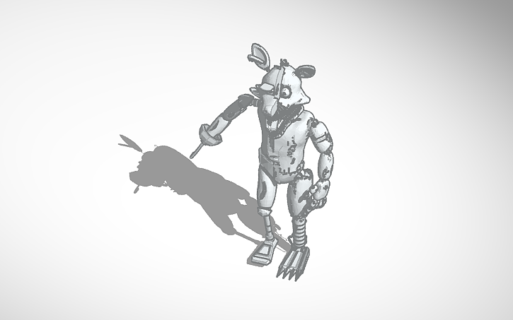 3D design fnaf - Tinkercad