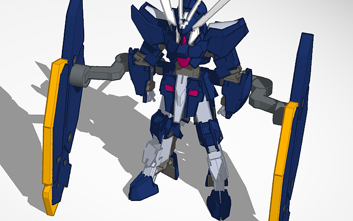 ASW-G-61 GUNDAM ZAGAN - Tinkercad