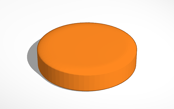 3D design beyblade template - Tinkercad