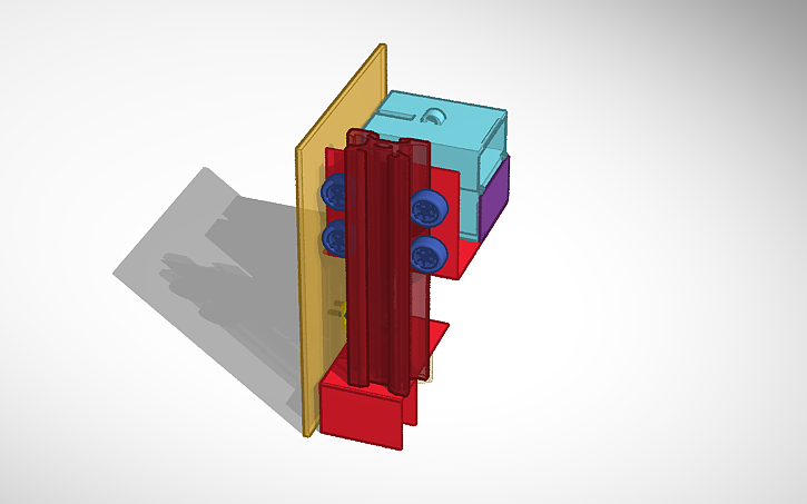 3D design X RAIL - Tinkercad