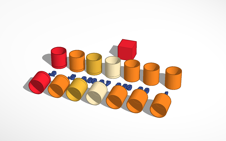 3D design Thin Wall Demo - Tinkercad