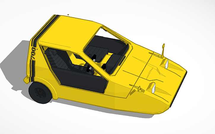 3D design bond bug 700e - Tinkercad