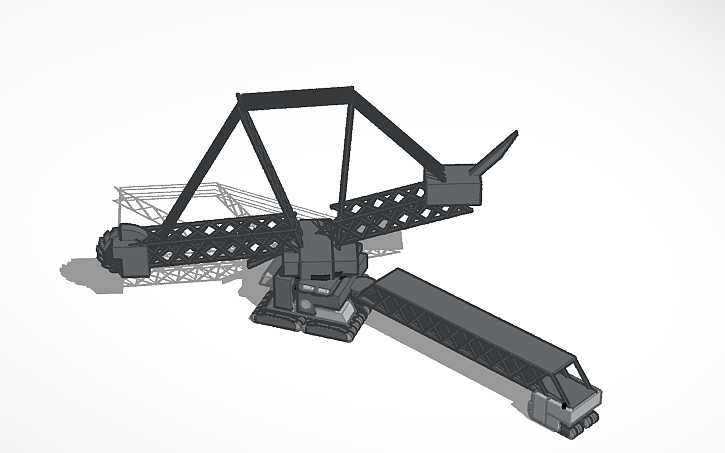 3D design BAGGER-293 - Tinkercad