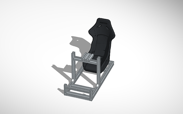 3D design Alu sim Rig - Tinkercad