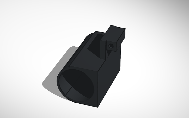 3D design Key switch kompartment - Tinkercad