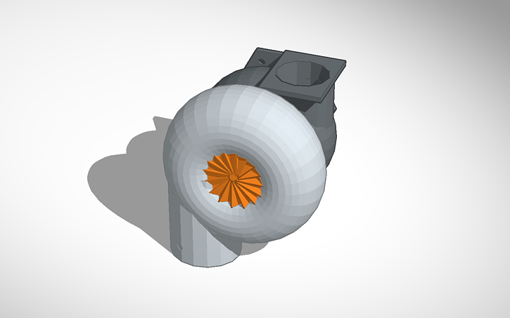 3D design turbo - Tinkercad