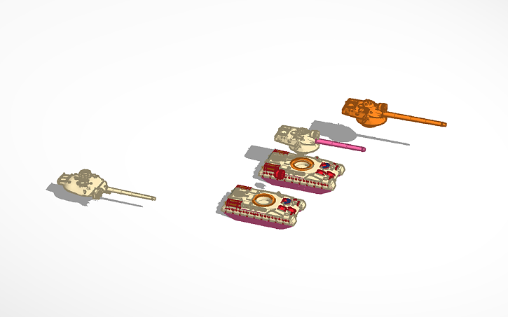 3D design AMX 30 - Tinkercad