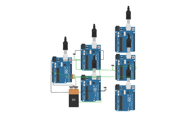Circuit design Module_Communication - Tinkercad