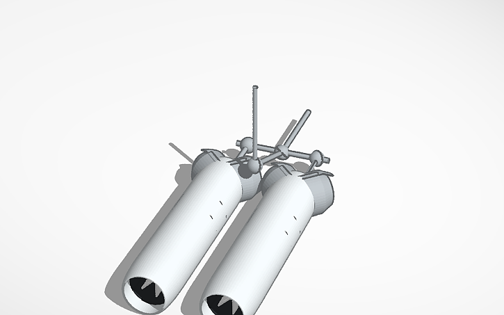3D design Turboshaft Engine - Tinkercad