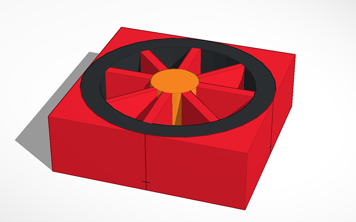 3D design Fan - Tinkercad