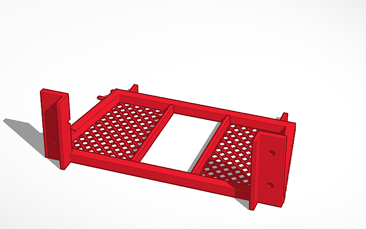 3D design 1st Headache Rack - Tinkercad