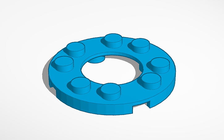 3D design Lego 11833 Rev 1 - Tinkercad