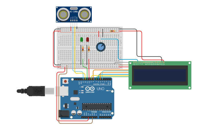 Circuit design Proyecto Arduino - Tinkercad
