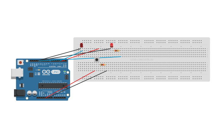 Autocad Switch Arduino Circuit design Arduino Switch Counter Attempt 01 - Tinkercad