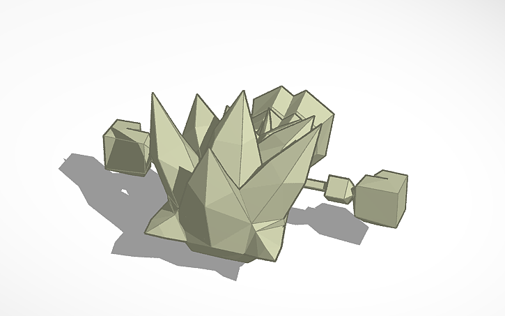3D design Sonic The Hedgehog (Classic, Low Poly) - Tinkercad