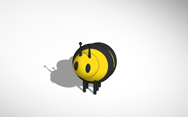 3D design Bee - Tinkercad