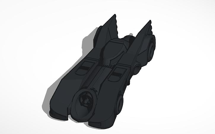 3D design bat - Tinkercad