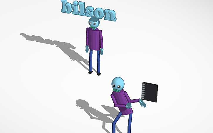 3D design bilson rig (baldi) - Tinkercad