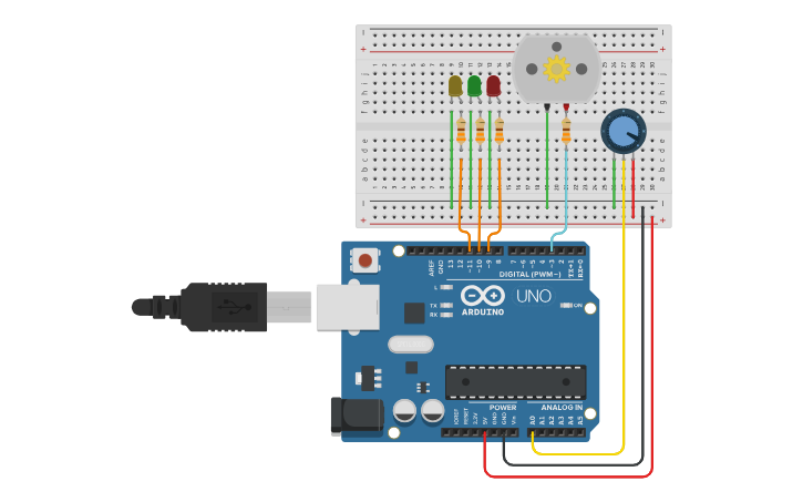 Circuit design DMPA 9-4 - Tinkercad