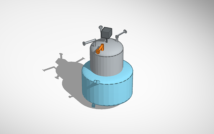 3D design Bioreactor Group 7 | Capstone - Tinkercad