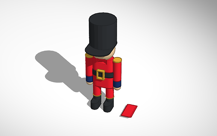 3D design Nutcracker - Tinkercad