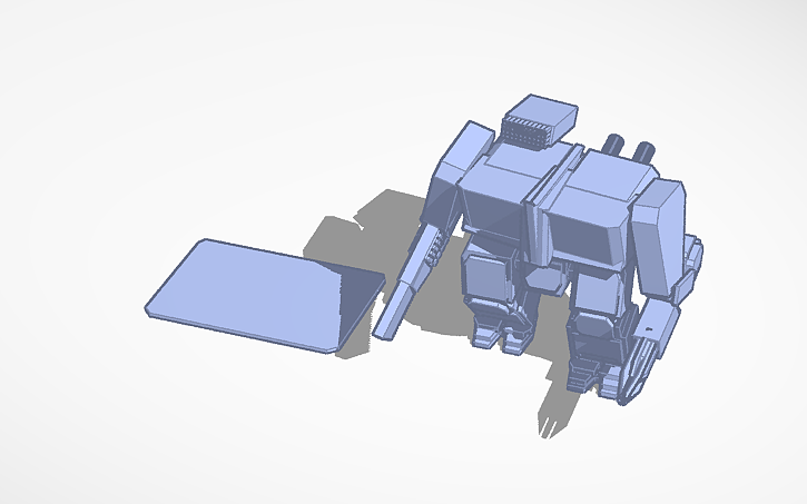 3D design Jupiter pattern Kronos with siege cleaver, void cannon, and ...