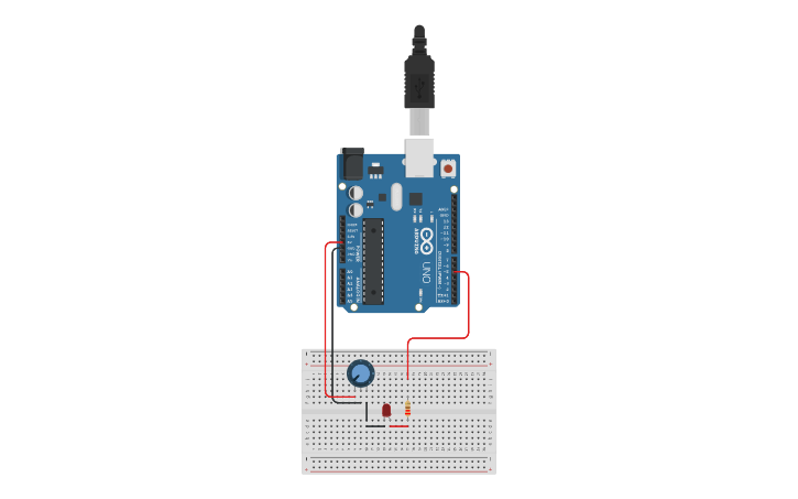 Circuit design Various Blinking Speed - Tinkercad