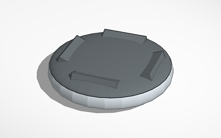 3D design Discus Drone - Tinkercad