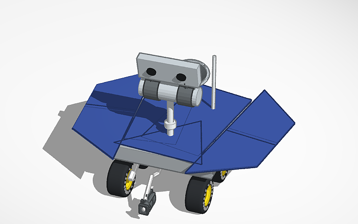 3D design Rover - Tinkercad