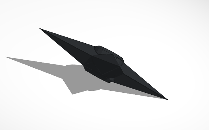 3D design suriken - Tinkercad