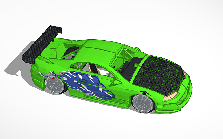 3D design Mitsubishi eclipse The fast and the furious - Tinkercad