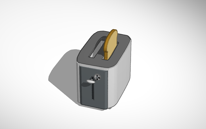 3D design Toaster - Tinkercad