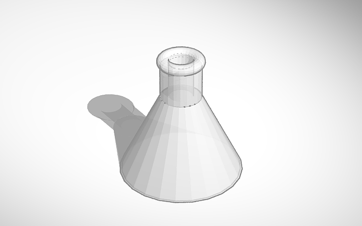 Thinkercad Science 3D design Science flask - Tinkercad