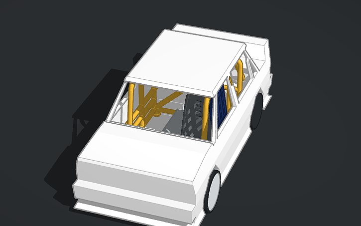 3D design sim lab car [unfinished] - Tinkercad