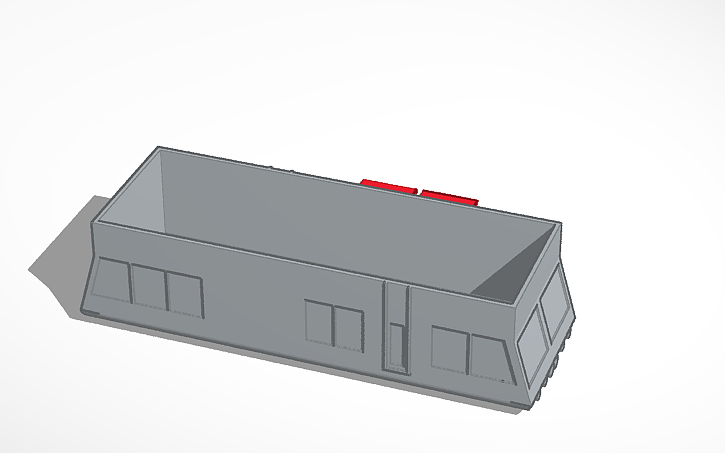 3D design Trackmaster UP EC-5 Geometry Car - Tinkercad