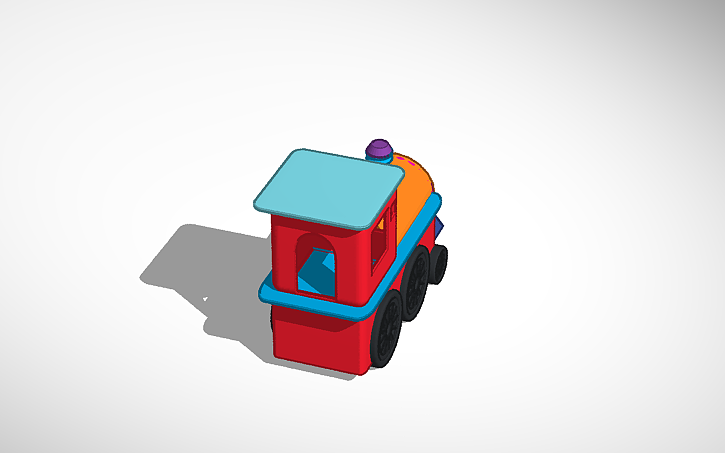 3D design Toy Train - Tinkercad