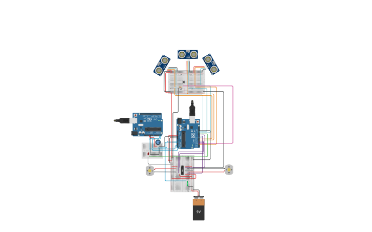 Circuit design different with the map and tilt switch - Tinkercad