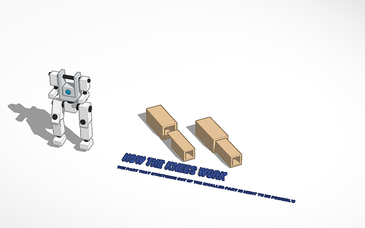 3D design Robot - Tinkercad