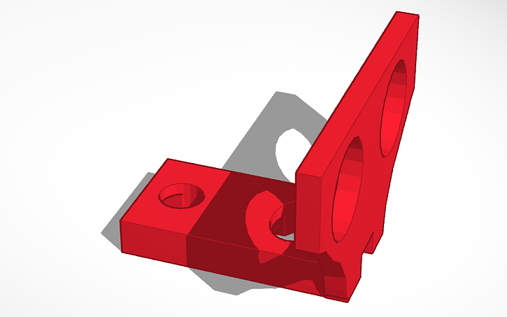 Solidworks Sensor Mount 3D design sensor mount HC-SR04 - Tinkercad