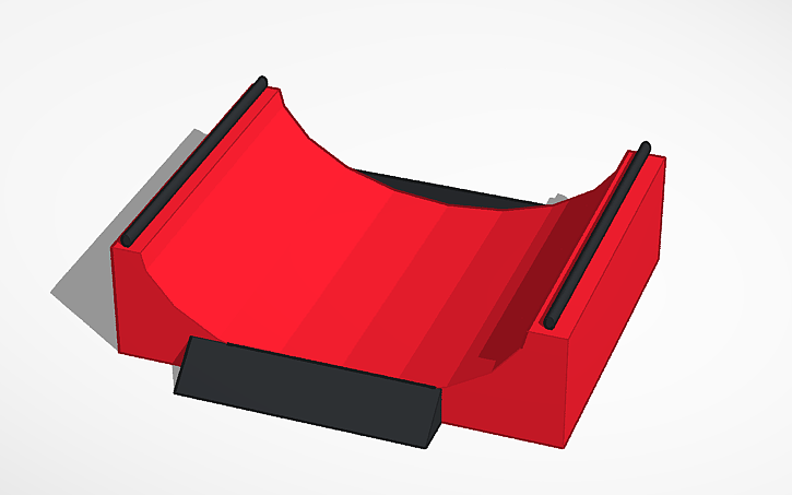 Mdf Board Ramp Design 3D design skate board ramp - Tinkercad